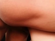 Horny neighbor with a big ass is fucked in the car in the middle of a public road 9/16