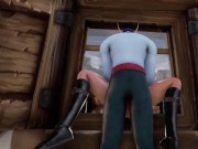 Elf Thieve Stuck on a Window  Warcraft Hentai Parody 15/16