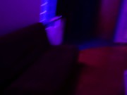 The elf wanted to get sweets for Halloween, but got cum on her face. POV. FoxyElf 1/16