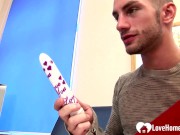 Hot schoolgirl takes it deep into her ass 1/16