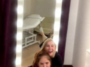 Two hot Russian hotties decided to indulge in front of the camera, look at these juicy tits 15/16