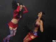 Big Boobed Euro Lesbians Vagitarians Samantha Bentley And Ella Mai Eat Pussy Non-Stop! 1/16