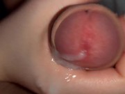 She help me to cum !💦fast cumshot under blanket 🇬🇧 14/16