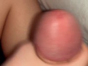 She help me to cum !💦fast cumshot under blanket 🇬🇧 8/16