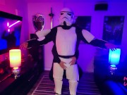 Hot DARTH VADER Fucks Horny STORM TROOPER  Star Wars Porn Parody 2/16