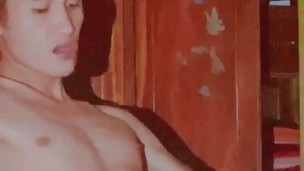 Midnight Jakol, Asian Boy Wanking for Client