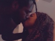 Sometimes I thinks his cock just gets bigger and bigger he’s training me to swallow the whole thing  8/16