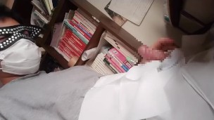 着衣のままでノーハンドオナニー♡♡