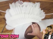 VRConk Skinny Black Babe Bouncing On Dick 6/16