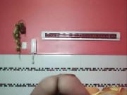 Riding him and he cums inside me 14/16