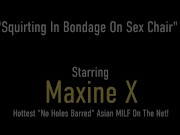 BDSM Loving Asian Maxine X Enjoys Bondage, Ratchet Gag, Hitachi And More! 1/16