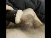 19 year old Vergin uses pocket pussy for the first time 11/16