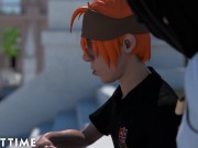 ADULT TIME - Hentai Babe Talks Her Study Buddy Through An Intimate Pussy Creampie 3/16