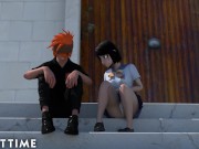 ADULT TIME - Hentai Babe Talks Her Study Buddy Through An Intimate Pussy Creampie 6/16