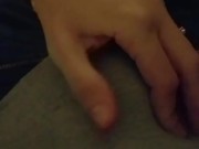 Teasing My Big White Cock 1/16