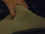 Teasing My Big White Cock 12/16