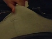 Teasing My Big White Cock 15/16