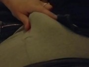 Teasing My Big White Cock 9/16