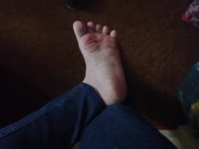 Артем сосет сам себе дрочит ногами лижет ноги self suck autofellatio self footjob 12/16