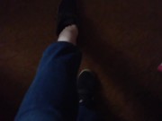 Артем сосет сам себе дрочит ногами лижет ноги self suck autofellatio self footjob 13/16