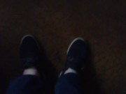 Артем сосет сам себе дрочит ногами лижет ноги self suck autofellatio self footjob 16/16