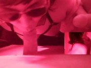 Tragando en Glory Hole en fiesta clandestina