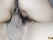 Real wife reverse cowgirl, cum inside + creampie #3 11/16