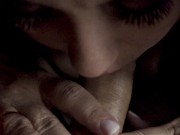 Wet sloppy deepthroat blowjob with cum in mouth. And she continues to suck when I cum 8/16