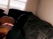 He was watching Squid Game lol so but I was so fucking horny I wanted his cock in my throat  8/16