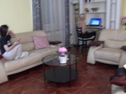 The 3 girls live together in a shared apartment and keep various slaves for all kinds of services. 2/16