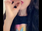 Nerdy Faery Blazing on Snapchat 16/16