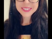 Nerdy Faery Blazing on Snapchat 7/16