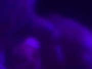 Black light blowjob