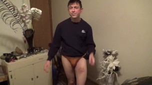 Fit Muscular Almost Naked Guy XXX Follow