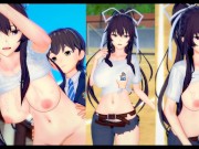 【エロゲーコイカツ！】とある魔術の禁書目録 神裂火織3DCG巨乳アニメ動画[Hentai Game Koikatsu! A Certain Magical Index Kaori Kanzaki 14/16
