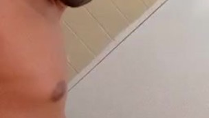 Playing with my cock