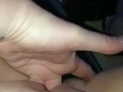 POV fingering my gf, squirting