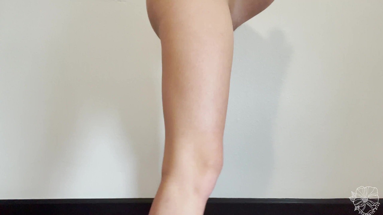 pregnant birth prep nude squat session - yoga with grey