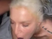 sexy milf sucks black cock  2/16