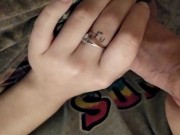 Babygirls first cum shot to the face  1/16