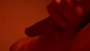 Teasing my Big Dick in Low Light