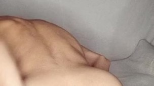 Cute Gay Boy Showing His Monster Dick & Mastebating