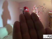 Squirting X-mas moments with sexy Lily 15/16