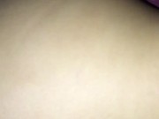 POV Asian amateur doggy cum in pussy