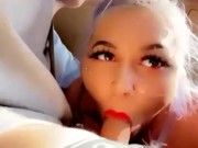 Keeping Myself entertained in LA Traffic 👅 12/16