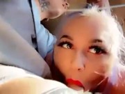 Keeping Myself entertained in LA Traffic 👅 14/16