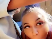 Keeping Myself entertained in LA Traffic 👅 9/16