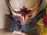 Desi horny girl giving blowjob and sucking balls 1/16