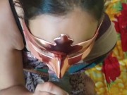 Desi horny girl giving blowjob and sucking balls 7/16