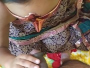 Desi horny girl giving blowjob and sucking balls 8/16